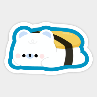 Polar Bear Tamago Sticker